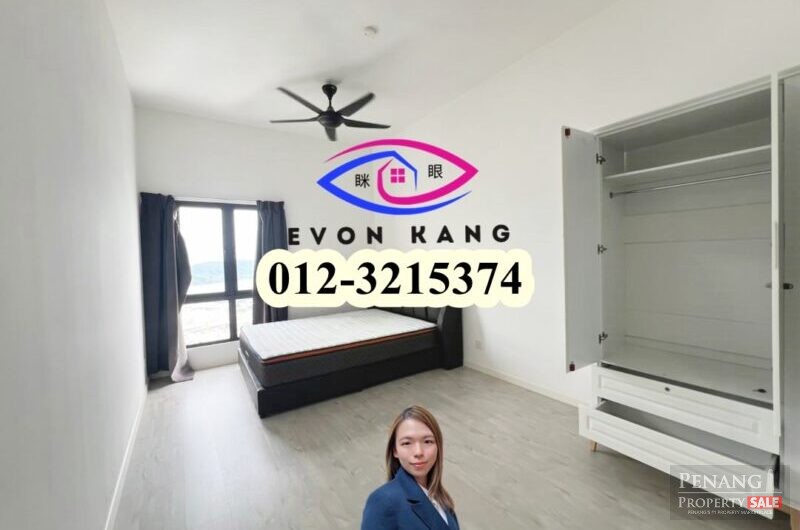 Novus Residence @ Bayan Lepas 1155SF Fully Furnished Seaview 2 Parking