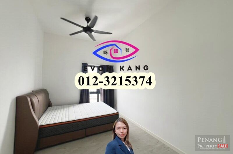 Novus Residence @ Bayan Lepas 1155SF Fully Furnished Seaview 2 Parking