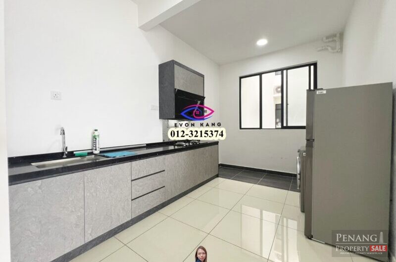 Novus Residence @ Bayan Lepas 1155SF Fully Furnished Seaview 2 Parking