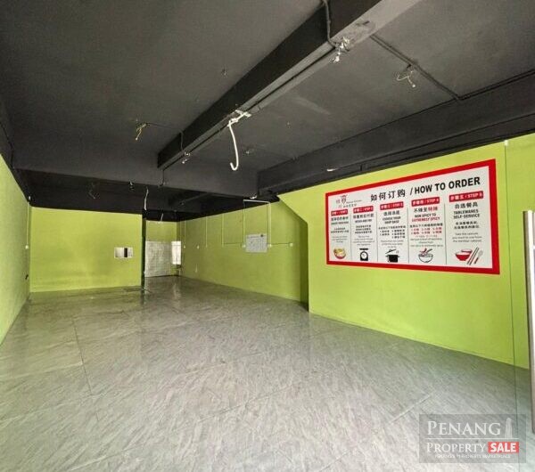 Jalan Raja Uda Shop Lot for rent