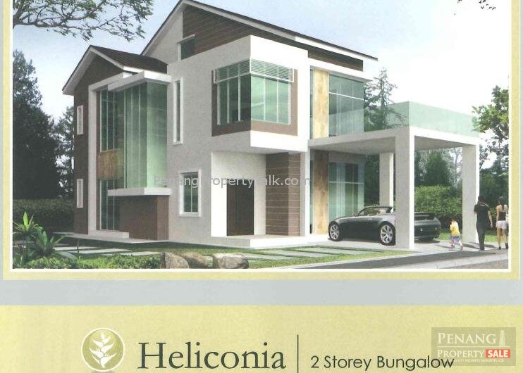 For Sale Double Storey Bungalow House Heliconia Ville Bukit Mertajam Pulau Pinang