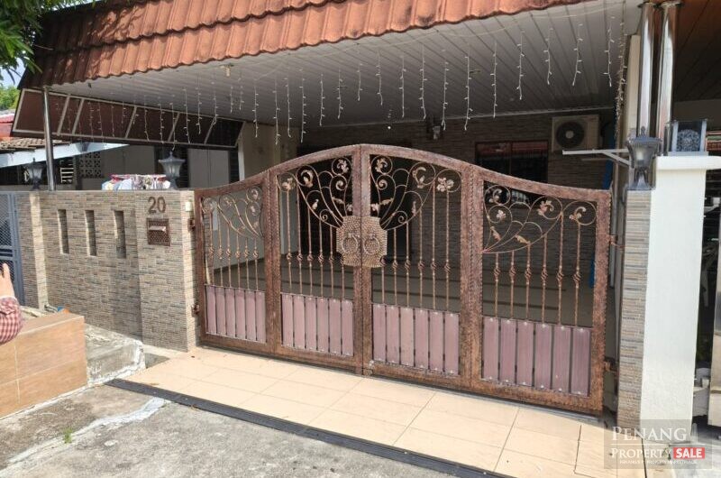 For Sale Single Storey Terrace House Bayan Baru Pulau Pinang
