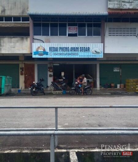 For Rent 1st floor Shoplot Taman Kuang Sungai Jawi Sungai Bakap Pulau Pinang