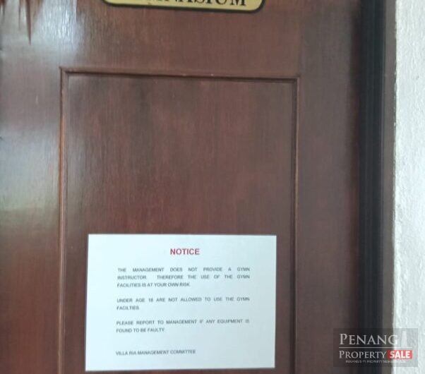 For Sale Villa Ria Condominiums Tanjung Bungah 11200 Pulau Pulau