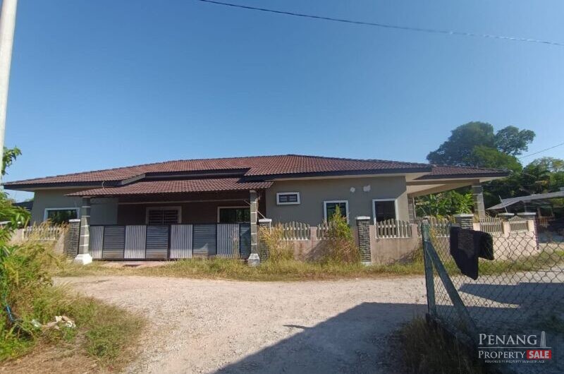 For Sale Single Storey Bungalow House Permatang Pauh Butterworth Pulau Pinang
