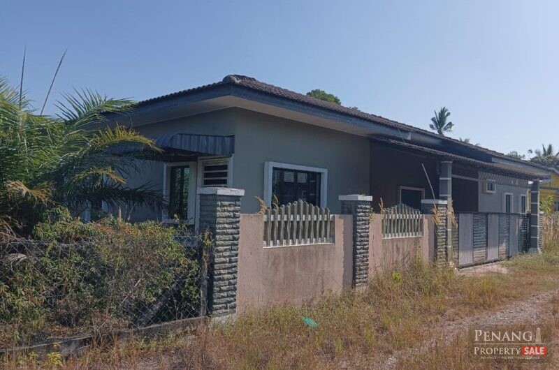 For Sale Single Storey Bungalow House Permatang Pauh Butterworth Pulau Pinang