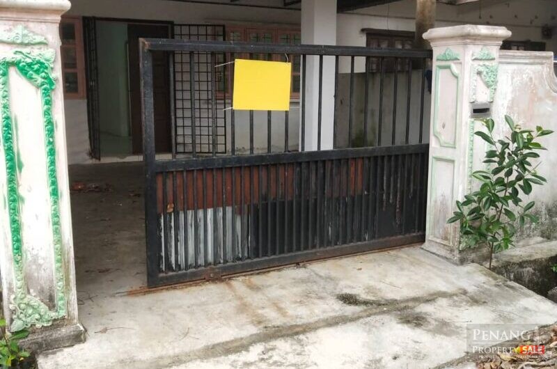 For Sale Single Storey Terrace House Taman Bidara Machang Bubok Bukit Mertajam 14020 Pulau Pinang