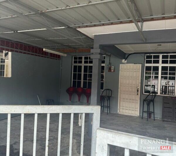 For Sale Single Storey Terrace House Taman Manggis Indah Balik Pulau 11000