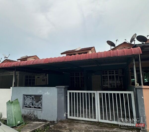 For Sale Single Storey Terrace House Taman Manggis Indah Balik Pulau 11000