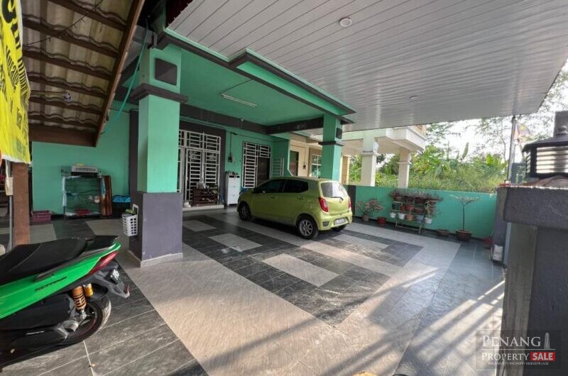 For Sale Double Storey Semi Detached House Taman Meng kuang Indah Bukit Mertajam 14000 Pulau Pinang