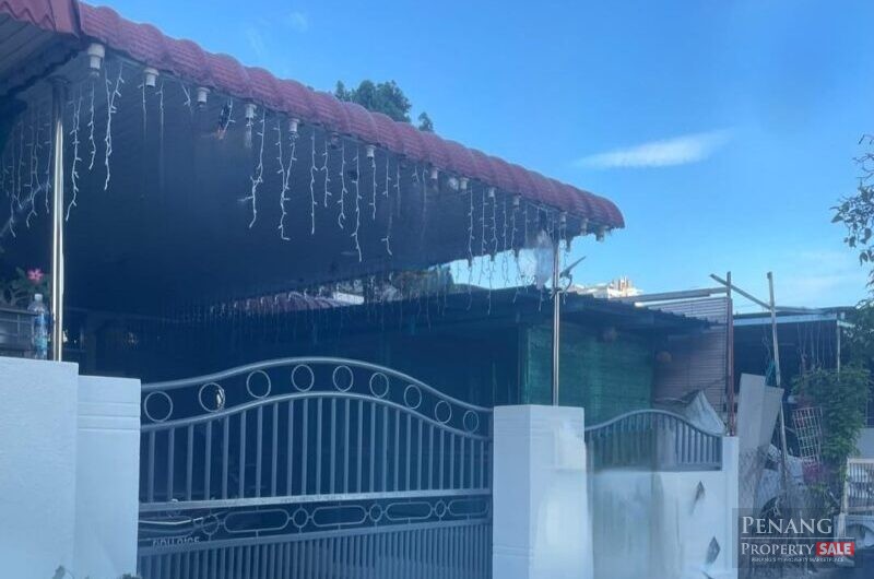 For Sale Single Storey Terrace House Bayan Baru 11900 Pulau Pinang