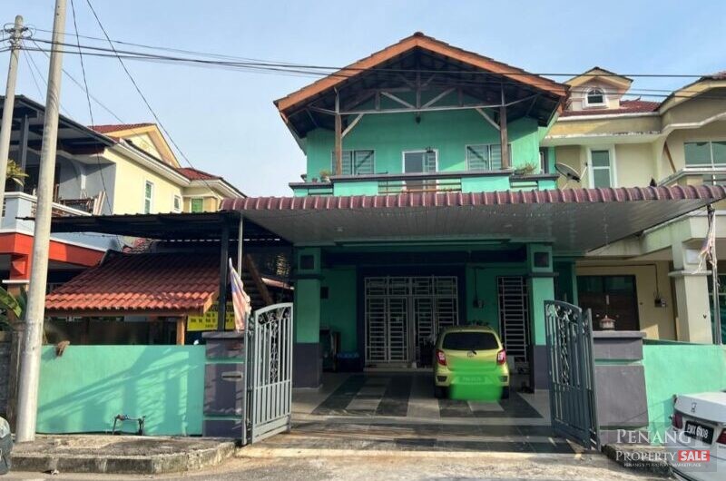 For Sale Double Storey Semi Detached House Taman Meng kuang Indah Bukit Mertajam 14000 Pulau Pinang