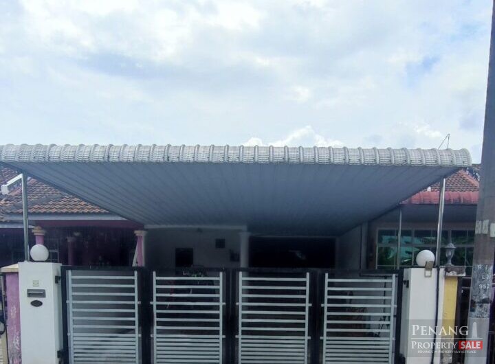 For Sale Single Storey Terrace House Bandar Tasek Mutiara Simpang Ampat Pulau Pinang