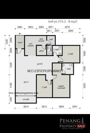 For Sale The Light Linear@The Light Waterfront, Gelugor 11700 Pulau Pinang