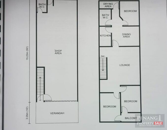 For Sale Double Storey Shoplot Batu Maung 11900 Pulau Pinang