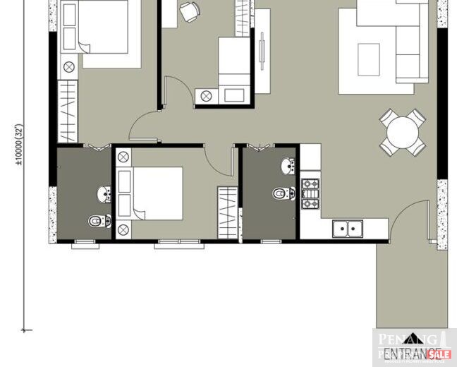 For Rent Sierra Residence Sungai Ara 11900 Pulau Pinang