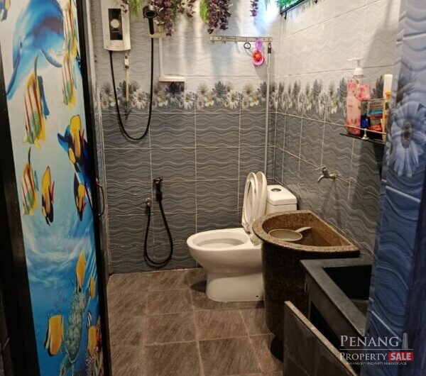 (FULLY RENO & FURNISHED,EXTENDED TO 5 BEDROOMS)Taman Desa Murni, Sungai Dua Butterworth