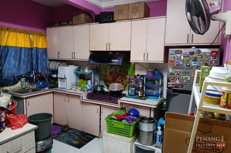 (FULLY RENO & FURNISHED,EXTENDED TO 5 BEDROOMS)Taman Desa Murni, Sungai Dua Butterworth