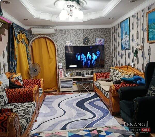 (FULLY RENO & FURNISHED,EXTENDED TO 5 BEDROOMS)Taman Desa Murni, Sungai Dua Butterworth