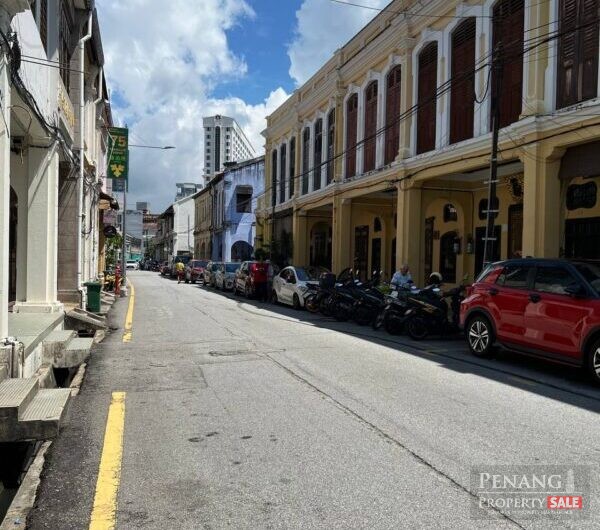 Georgetown UNESCO Lebuh Muntri Heritage 2 Storeys Shophouse | 5,658sf | BIG COMPOUND