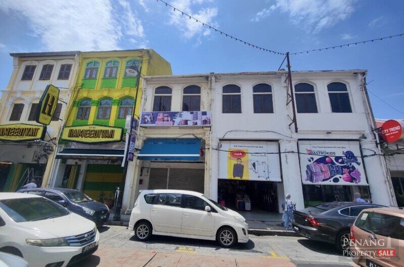 2 Storey Heritage Shoplot Lebuh Campbell Georgetown Chulia Pintal Tali