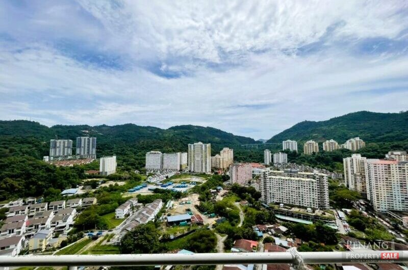 Gardens Ville, Fully Furnished. High Floor with Panoramic Hill View