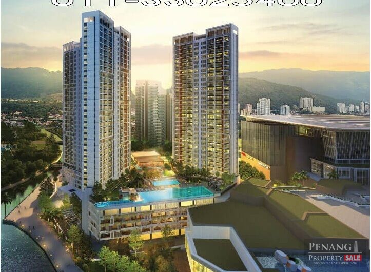Waterfront City, Seaview, Penang Bridge, Factories