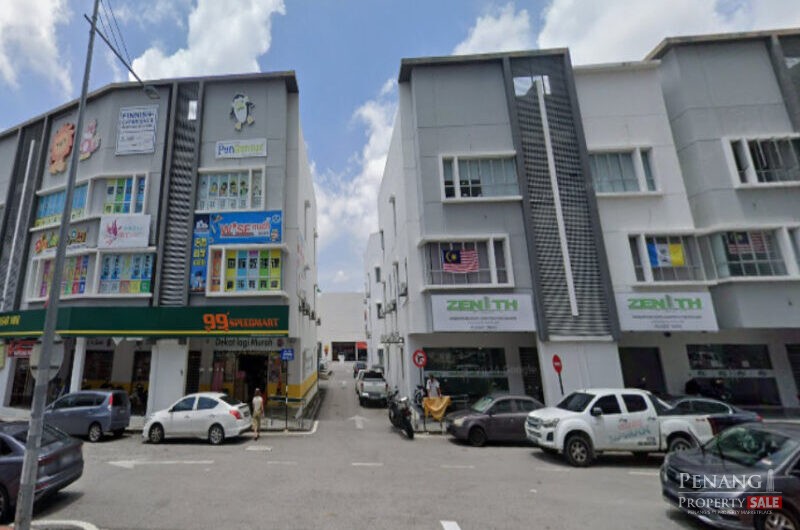 Farlim Square 3 sty Shop ROI 4% 【Main Road Corner】Sunshine Air Itam