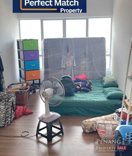 Signature Two – Near to Penang Bridge, High Floor, Balcony, 2 Car Parks, Quality Flooring – New