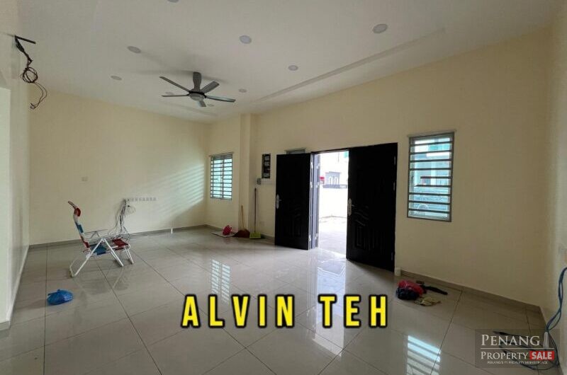 Taman Perkasa Jaya 3 Storey Semi Detached With Courtyard Behind Li Hwa Butterworth