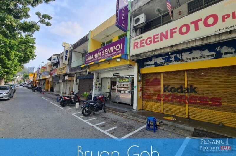 Jelutong Main Road Shop Office Near Market, Lam Wah Ee For Rent