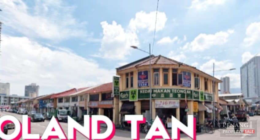 【 For Sale 】 Corner lot Double Storey Shophouse @ Cy Choy Penang