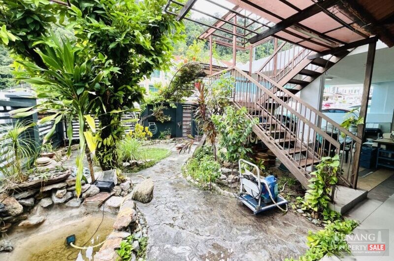 RARE! Penang Landed House Beverly Hill Tanjung Bungah Extended Terrace Corner Unit 7 Bedrooms