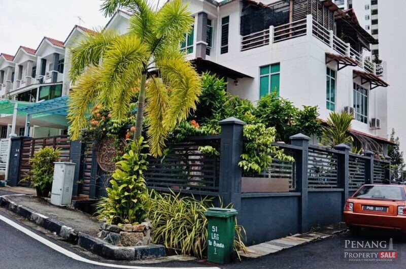 RARE! Penang Landed House Beverly Hill Tanjung Bungah Extended Terrace Corner Unit 7 Bedrooms