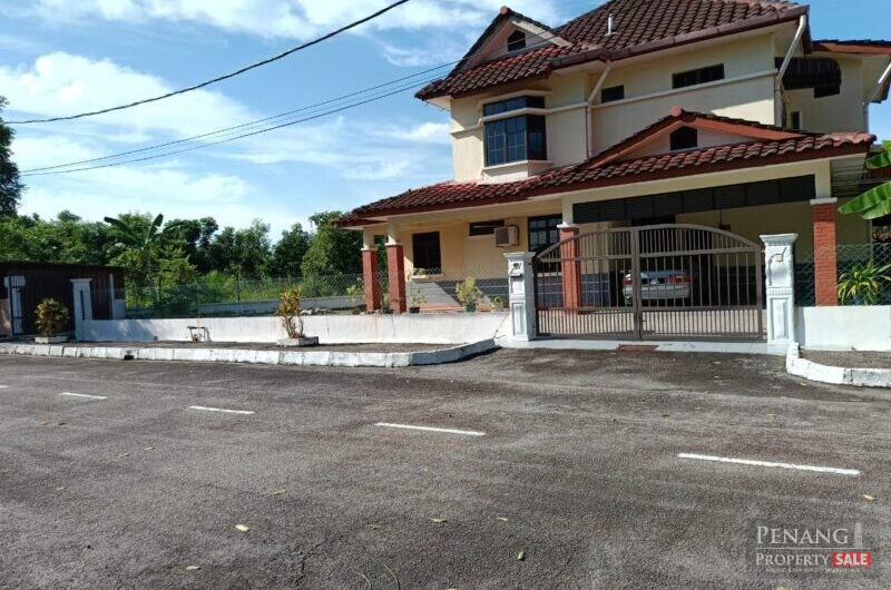 Double Storey Bungalow (Corner Lot) For Sale at Kepala Batas, Penang