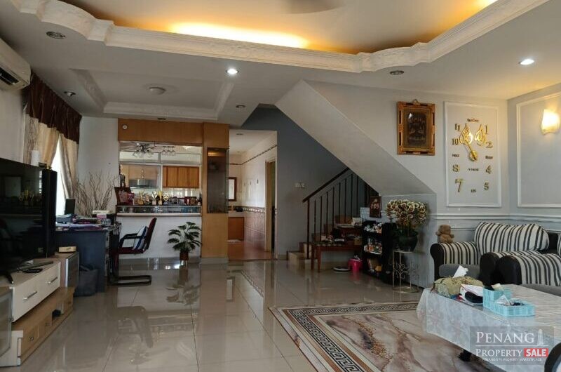 Semi-D, Double Storey House (corner lot) For Sale at Taman Bandar Tasek Mutiara, Simpang Ampat, Penang