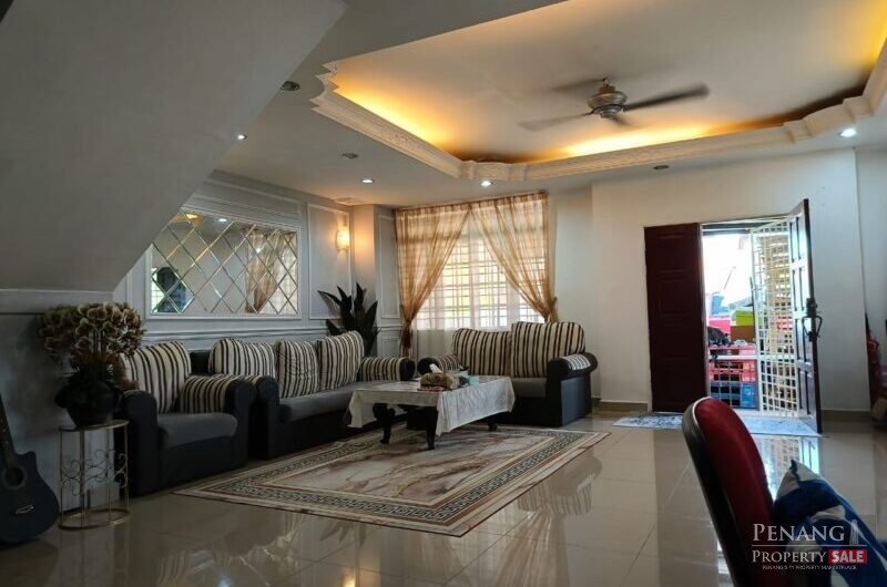 Semi-D, Double Storey House (corner lot) For Sale at Taman Bandar Tasek Mutiara, Simpang Ampat, Penang