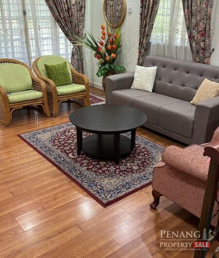 Semi-D Single Storey House (Corner Lot)For Sale at Taman Bertam Permai, Kepala Batas, Penang