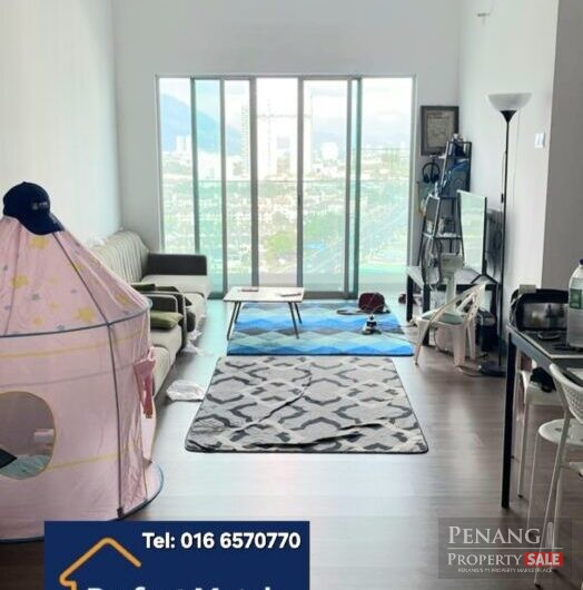 Signature Two – Near to Penang Bridge, High Floor, Balcony, 2 Car Parks, Quality Flooring – New