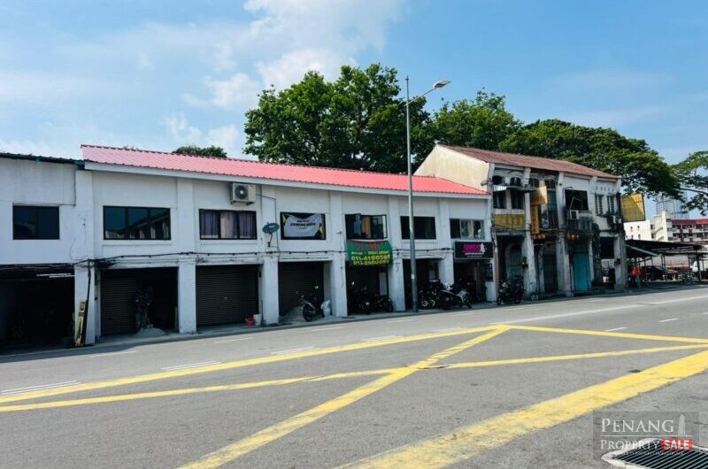 Corner Unit Jalan Air Itam Facing Main Road Georgetown High Expose