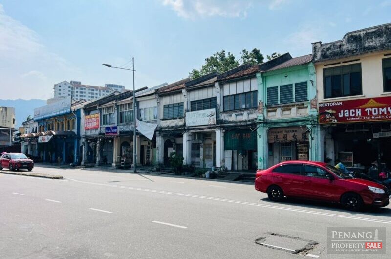 Corner Unit Jalan Air Itam Facing Main Road Georgetown High Expose