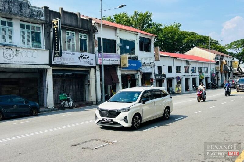 Corner Unit Jalan Air Itam Facing Main Road Georgetown High Expose