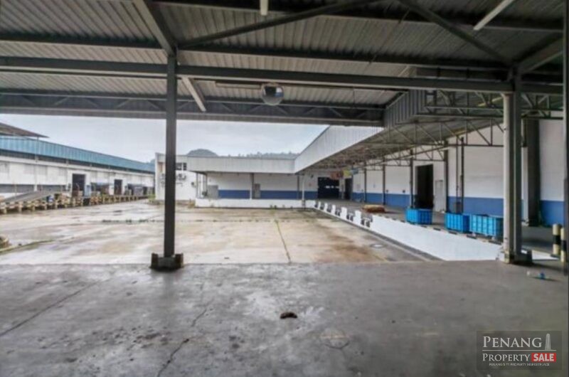 DETACHED FACTORY RENT SEBERANG PERAI TENGAH BUILD UP 89,822 SQFT WITH POWER SUPPLY 1200 AMP