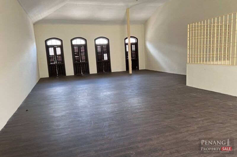 Georgetown UNESCO Lebuh Muntri Heritage 2 Storeys Shophouse | 5,658sf | BIG COMPOUND
