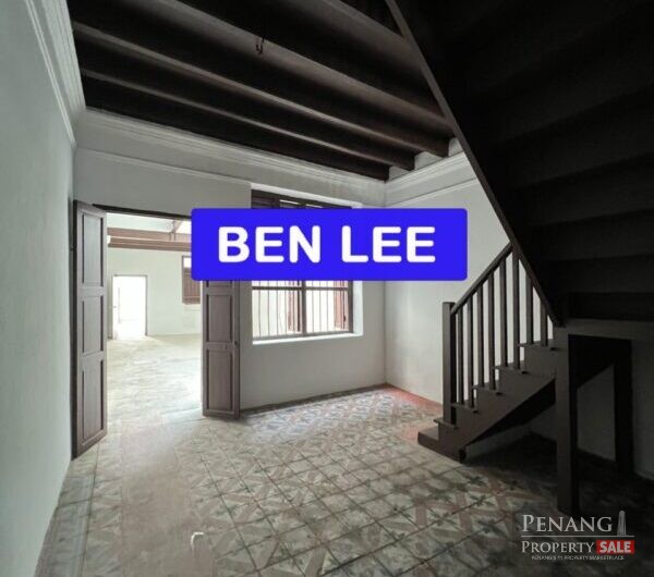 Lorong Prangin Shophouse Geogetown Lebuh Melayu Carnavon Pantai