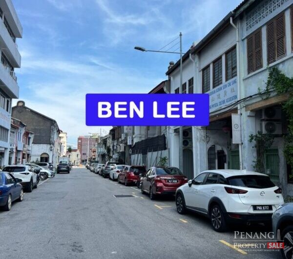 Lorong Prangin Shophouse Geogetown Lebuh Melayu Carnavon Pantai