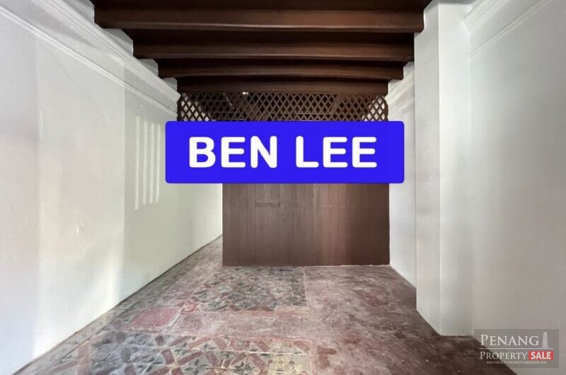 Lorong Prangin Shophouse Geogetown Lebuh Melayu Carnavon Pantai