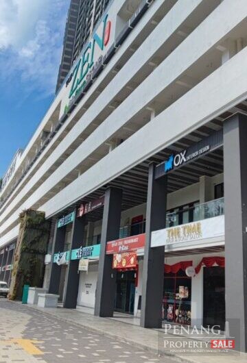 The Zen 2 Sty Shoplot ROI 4% Face Main Road Rare Unit Queensbay The Light