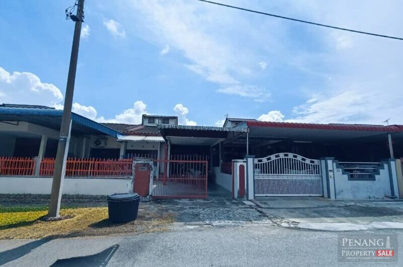Single Storey Taman Transkrian, Nibong Tebal