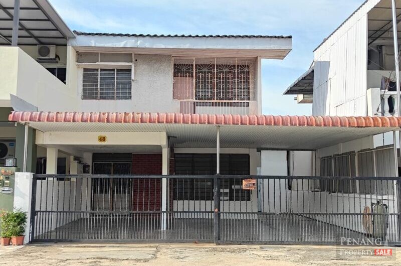 For Sale Double Storey Terrace House Chai Leng Park Seberang Jaya Perai Butterworth Pulau Pinang